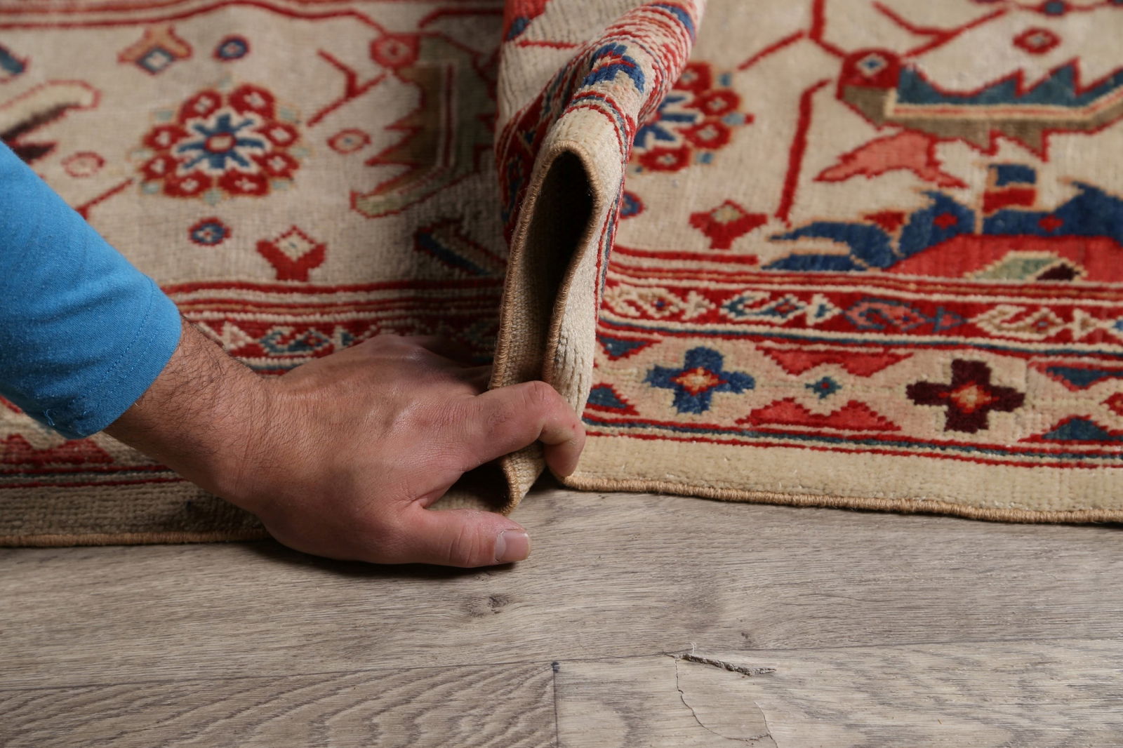 Classic Sultanabad Palace Persian Rug with Rich Colors and Delicate Details 14x24 - 17