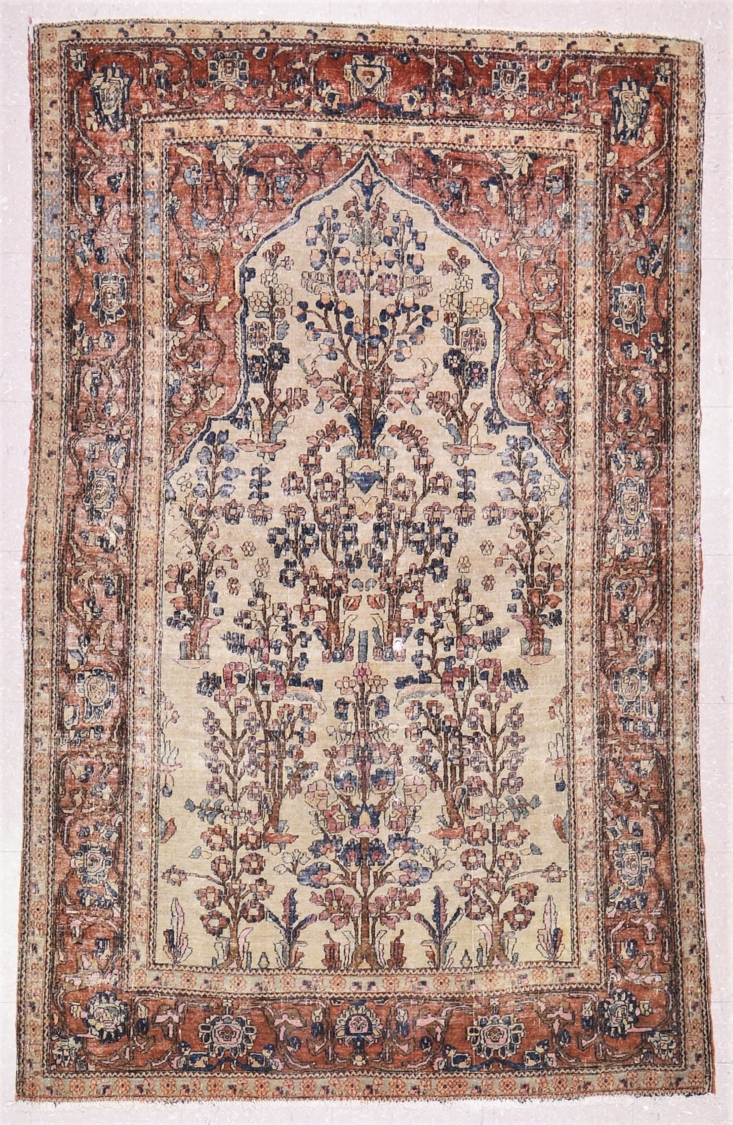 HAND KNOTTED WOOL PERSIAN RUG (1 of 5)