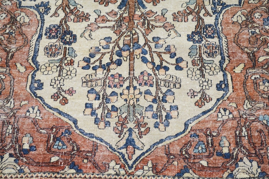 HAND KNOTTED WOOL PERSIAN RUG - 3