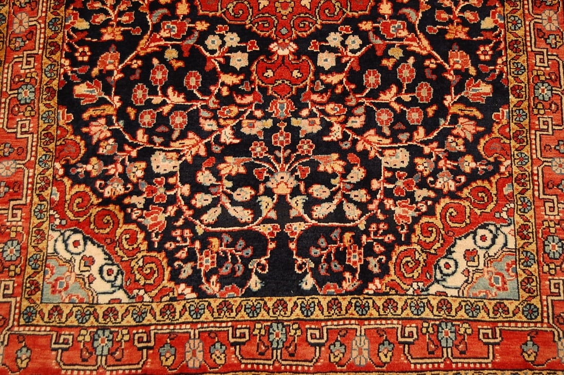 Persian SAROUK RUG 3'6" X 5' - 5