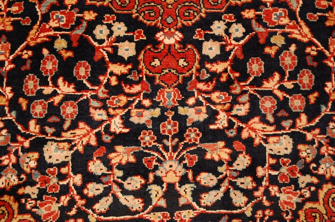 Persian SAROUK RUG 3'6" X 5' - 6