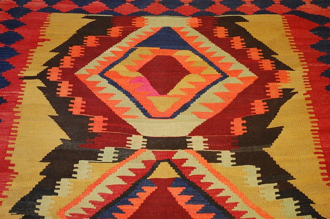 CAUCASIAN KILIM 4.7x13.8 - 2