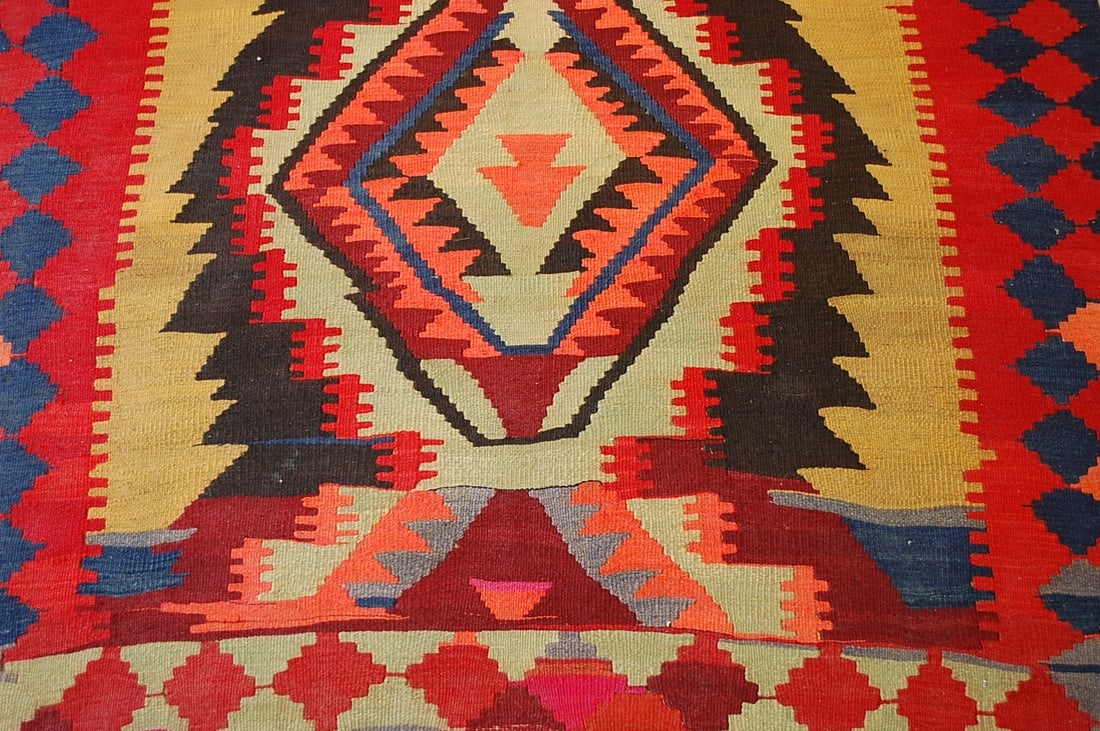 CAUCASIAN KILIM 4.7x13.8 - 4
