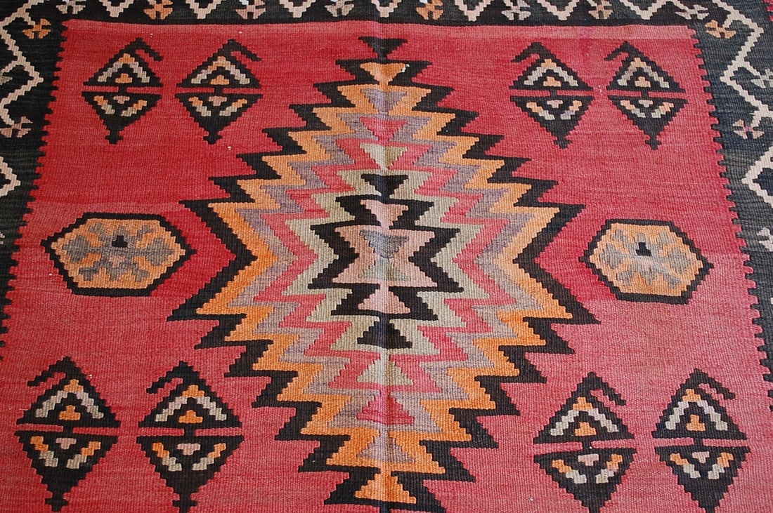 CAUCASIAN KILIM 4.7x14.7 - 4