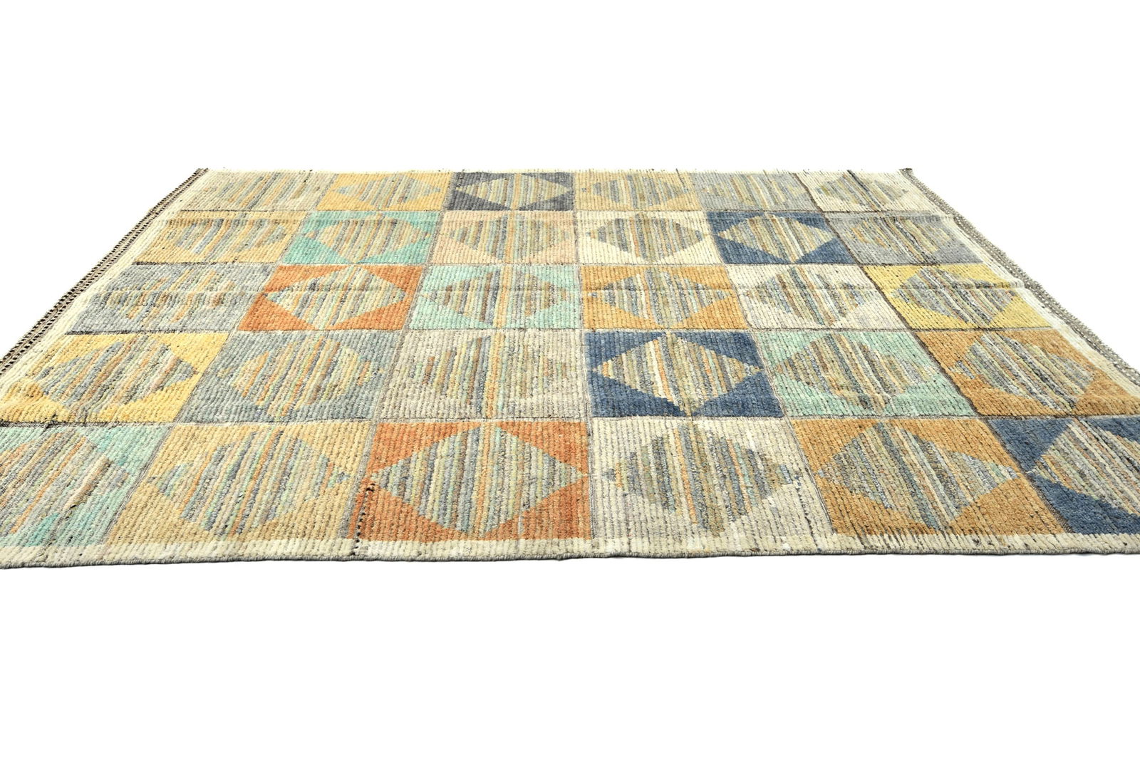 Multicolored Tribal Modern 8X10 Moroccan Style Oriental Rug - 4