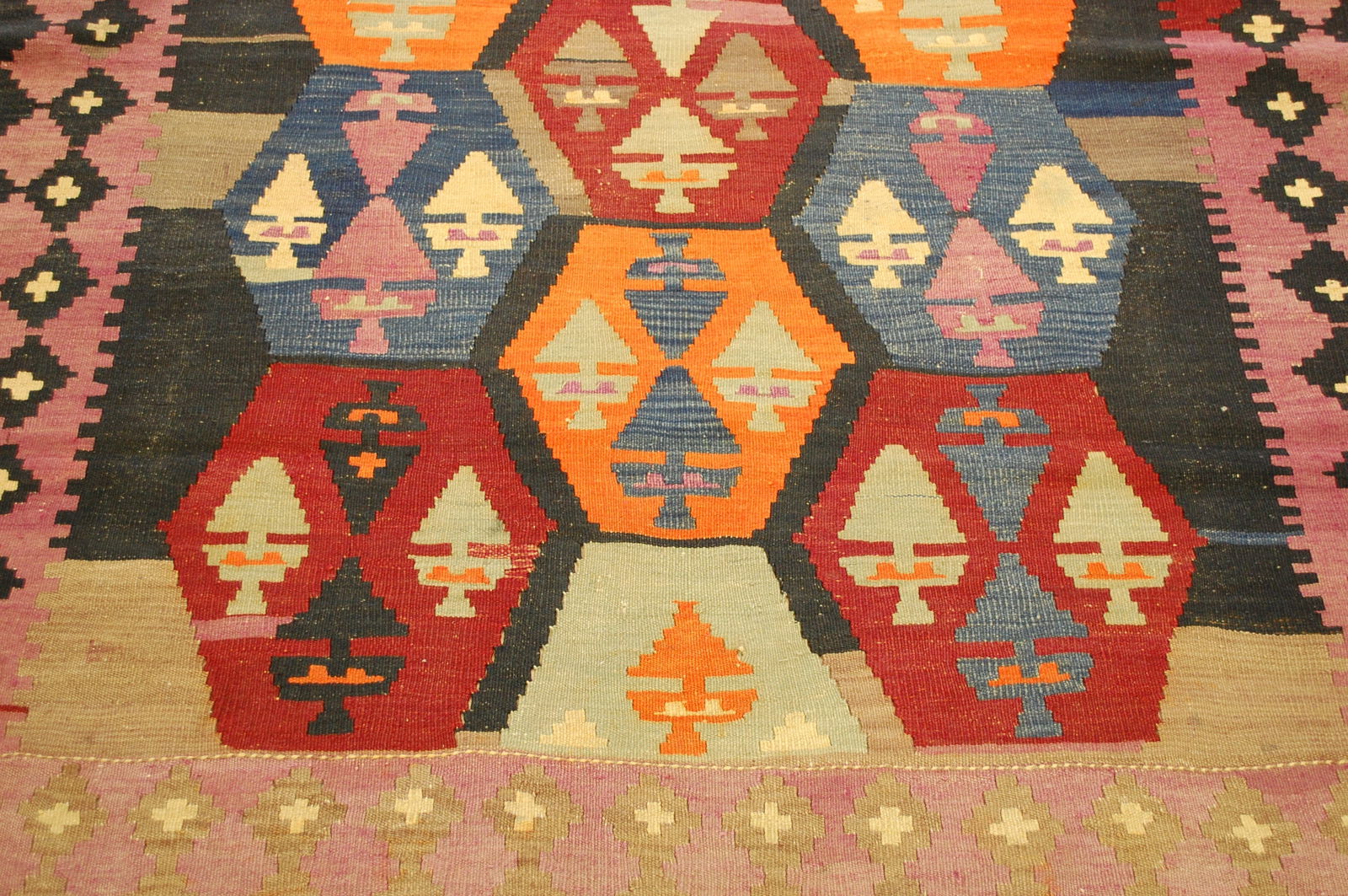 CAUCASIAN KILIM 5x12.9 - 2