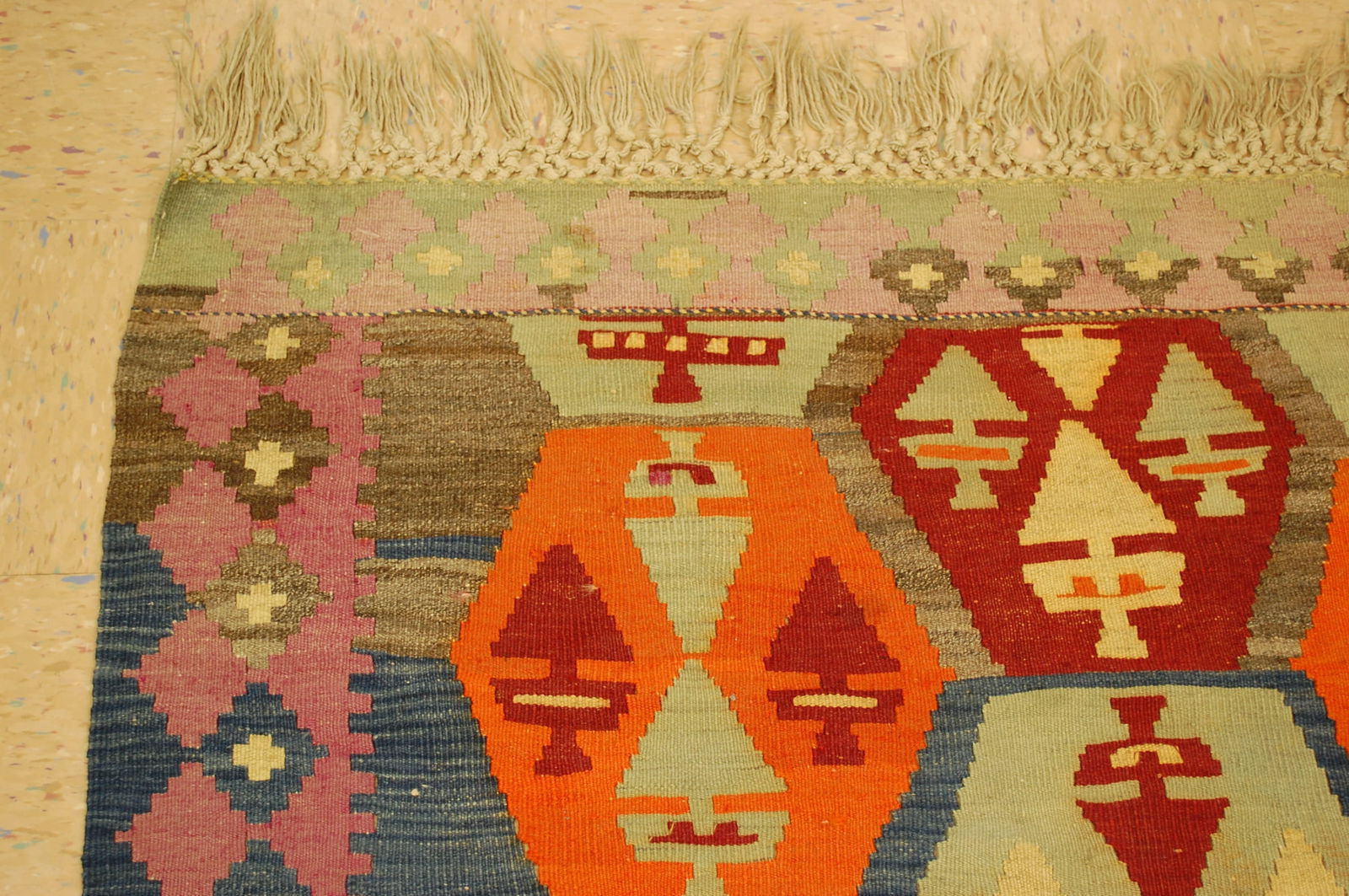 CAUCASIAN KILIM 5x12.9 - 6