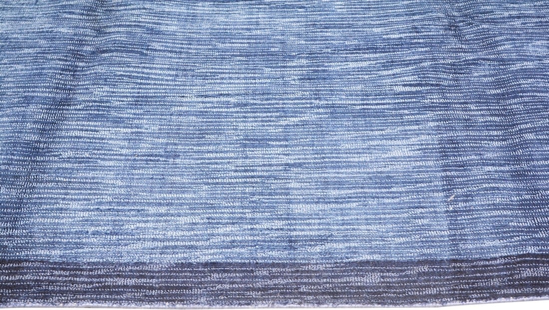 HAND KNOTTED BAMBOO MODERN RUG - 4