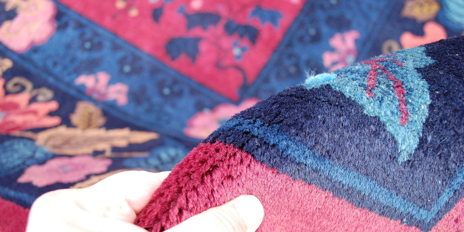 CHINESE NICHOLS RUG 9' x 11'6" - 10