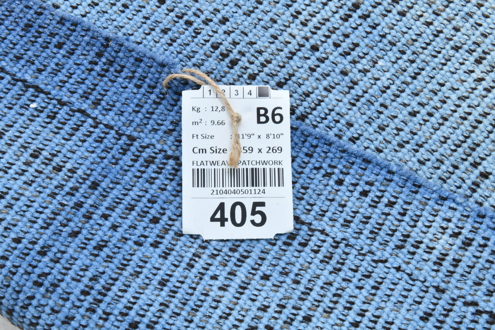 8'9'' x 11'9'' Turkish Flatweave Kilim Rug - 60584 - 20