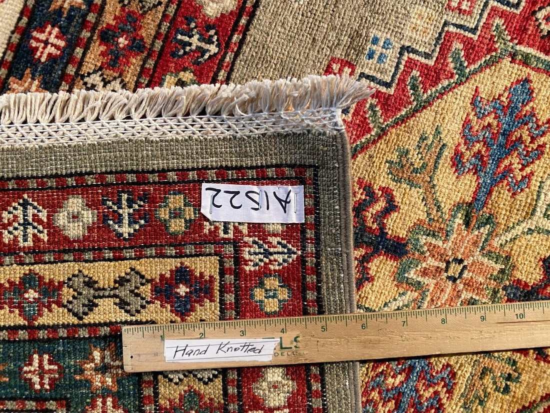 EXQUISITE FINE SUPER KAZAK RUG 8'.3"x10'.2" - 9
