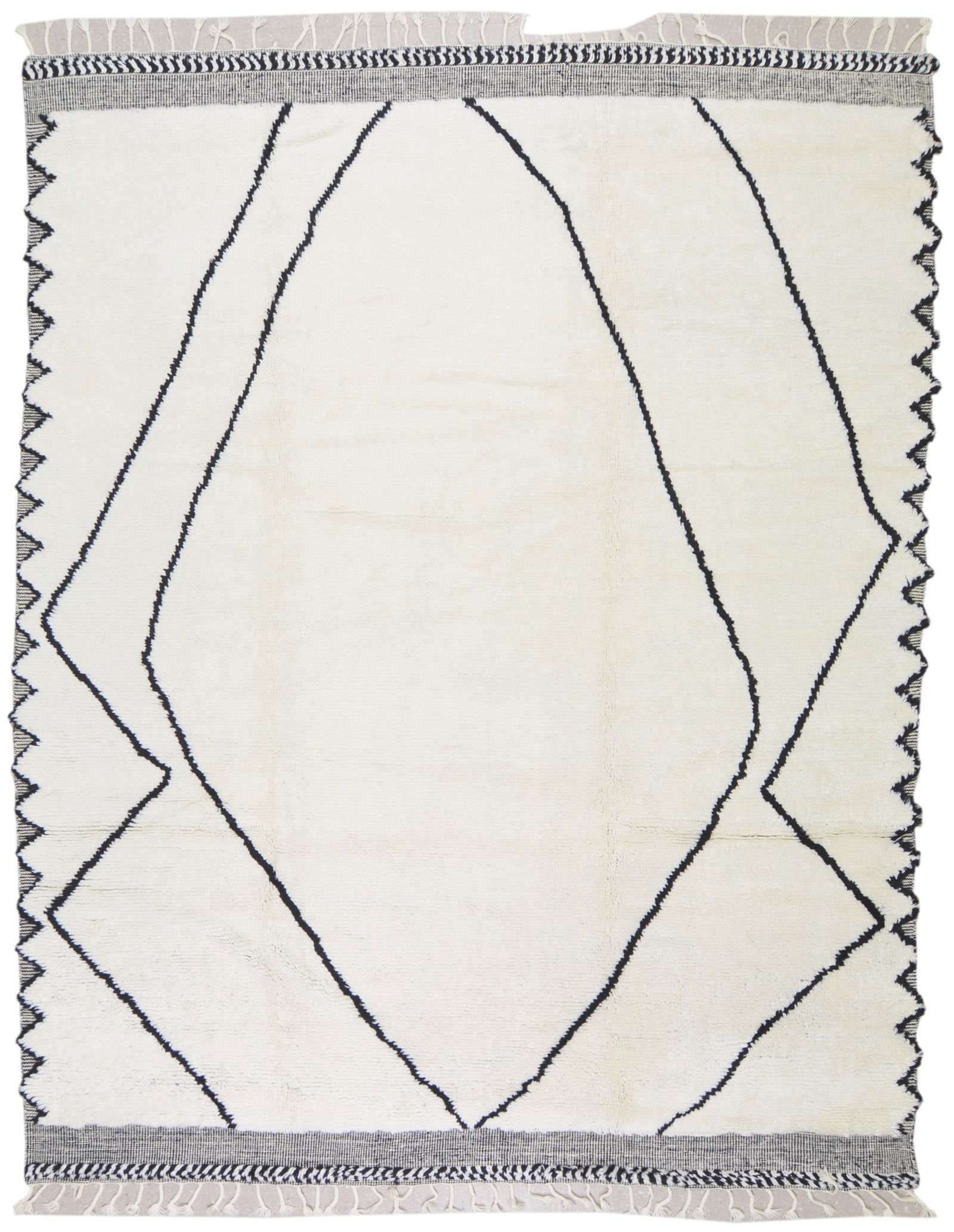 HAND KNOTTED WOOL ALEPH RUG (1 of 6)