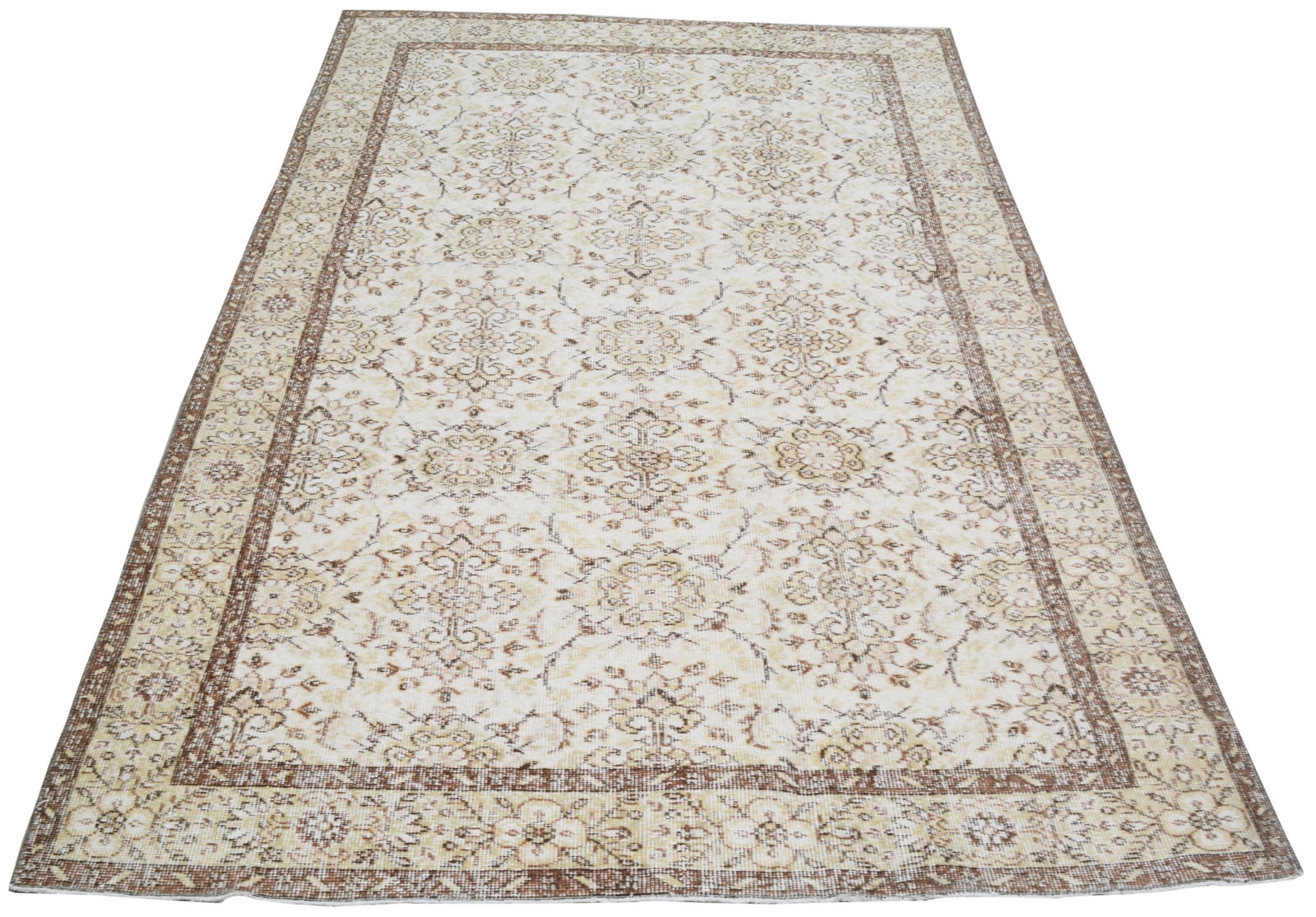 HAND KNOTTED WOOL ANATOLIAN RUG - 2