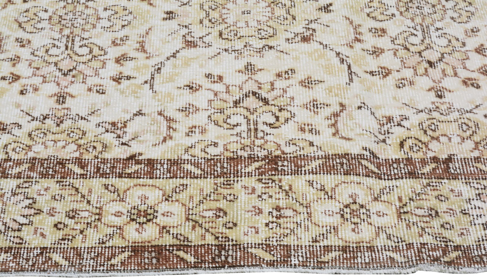 HAND KNOTTED WOOL ANATOLIAN RUG - 4