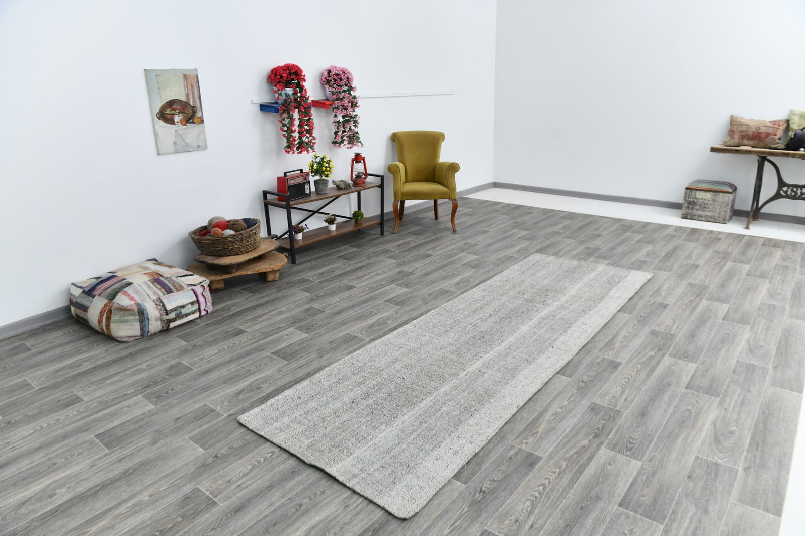 3'4'' x 10'4'' Turkish Flatweave Kilim Rug - 60821 - 7