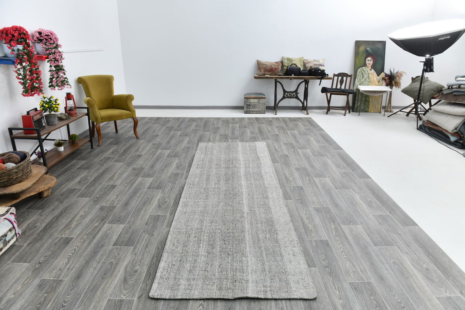 3'4'' x 10'4'' Turkish Flatweave Kilim Rug - 60821 - 8