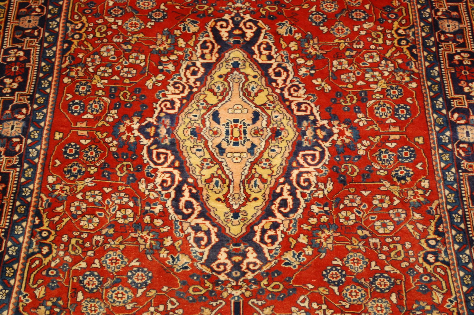 Persian SAROUK RUG 3'5" X 5'1" - 2
