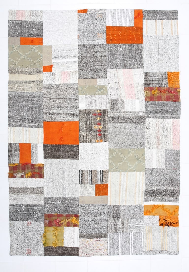 7'0'' x 10'0'' Turkish Flatweave Kilim Rug - 60594 (1 of 20)