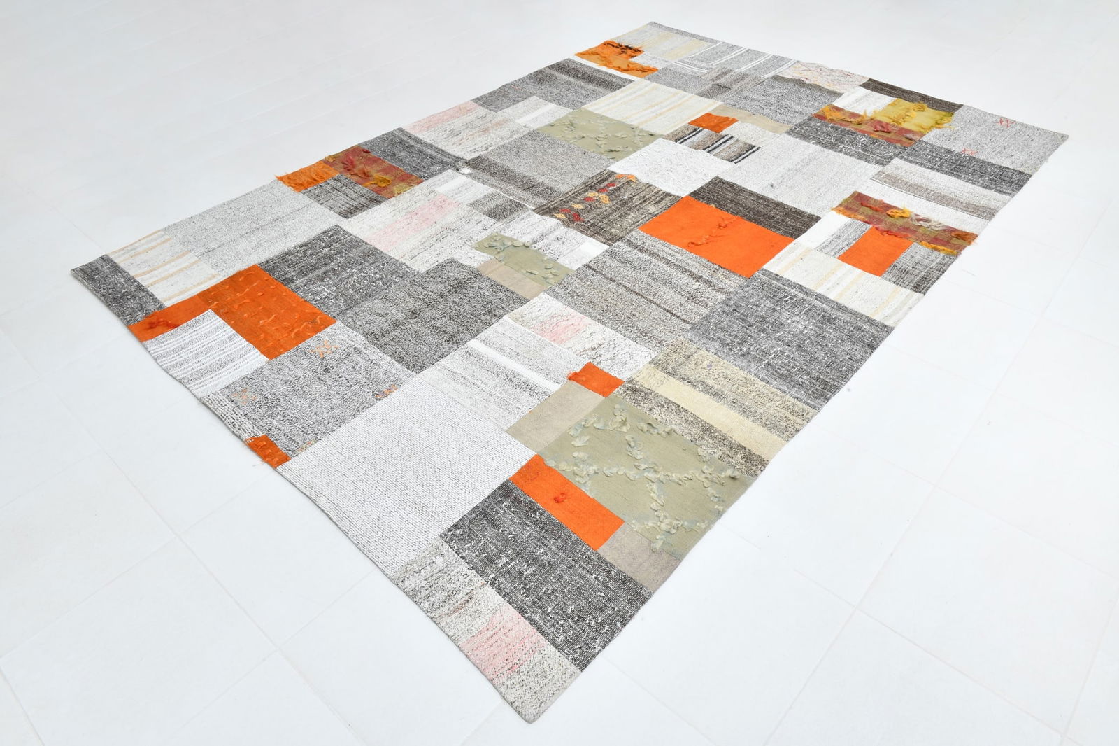 7'0'' x 10'0'' Turkish Flatweave Kilim Rug - 60594 - 4