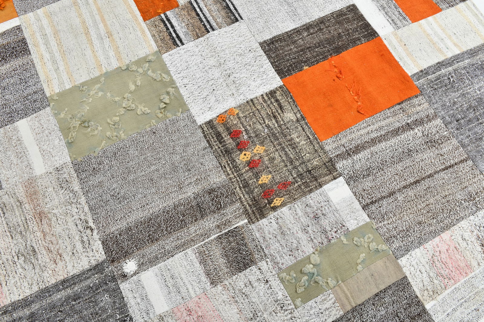 7'0'' x 10'0'' Turkish Flatweave Kilim Rug - 60594 - 9