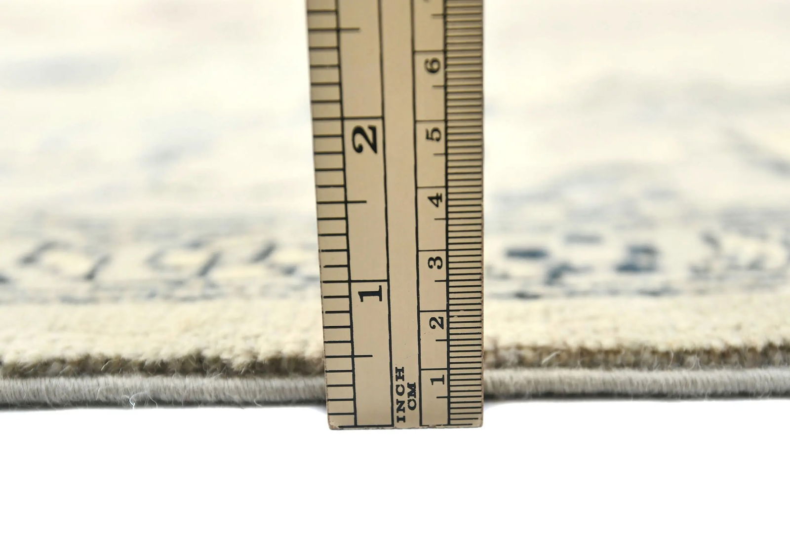 Greige Geometric Tribal 8X10 Heriz Serapi Pakistan Rug - 10