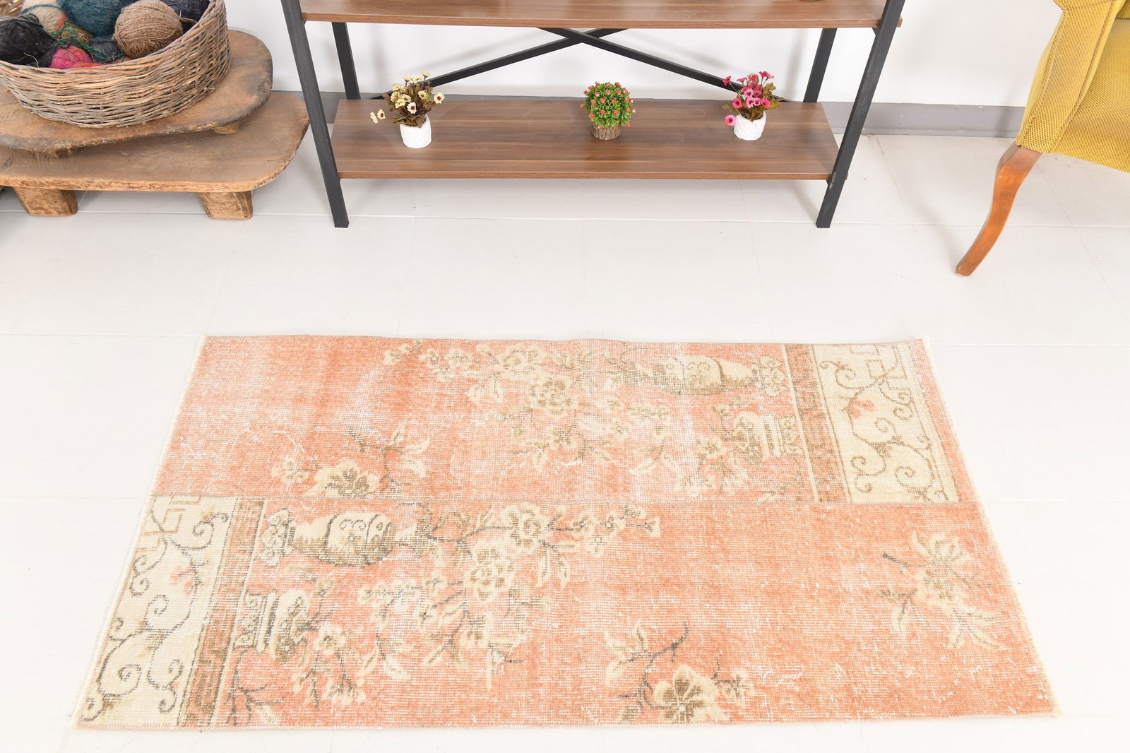 2'8'' x 4'10'' Tulu Filikli Kilim Rug - 24041 - 5