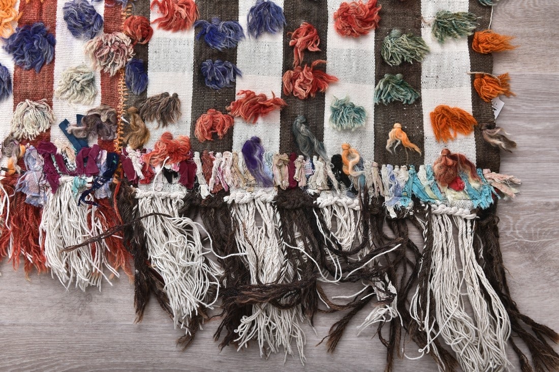 4'5'' x 8'2'' Tulu Filikli Kilim Rug - 241470 - 10