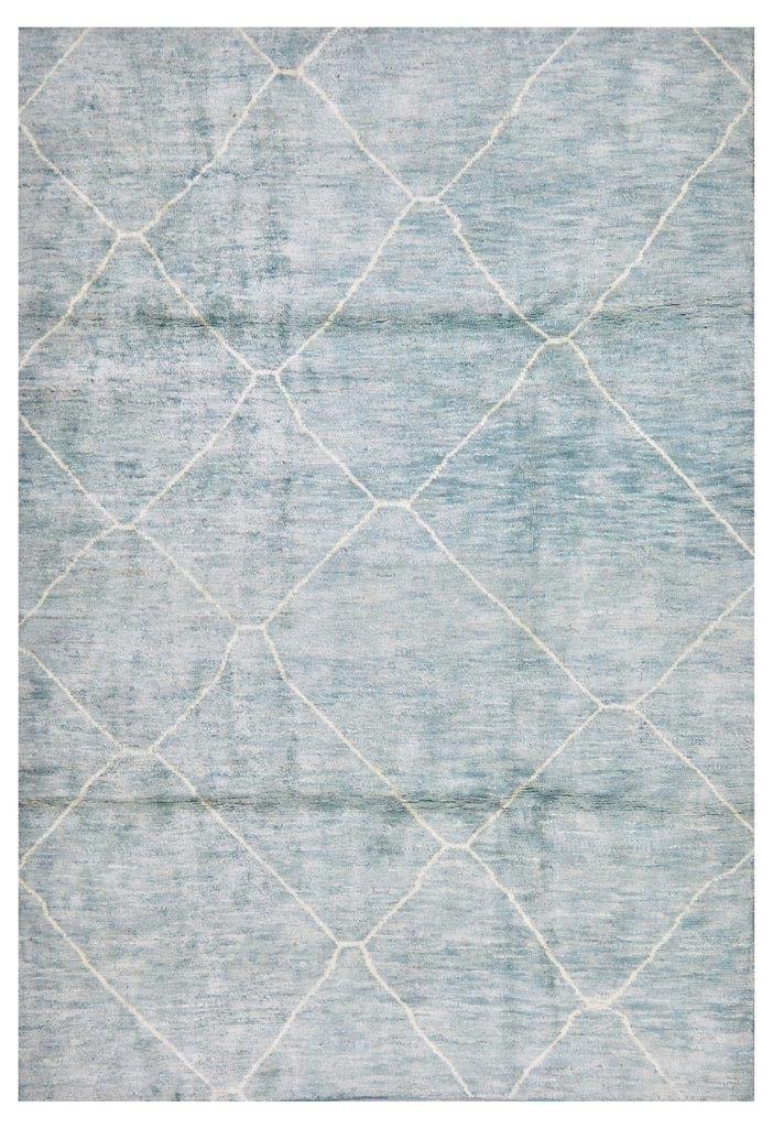 HAND KNOTTED WOOL MOROCCAN RUG (1 of 4)