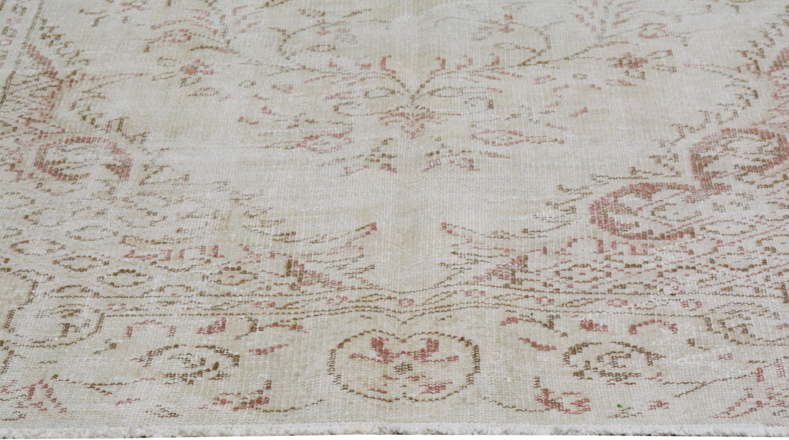 HAND KNOTTED WOOL ANATOLIAN RUG - 4