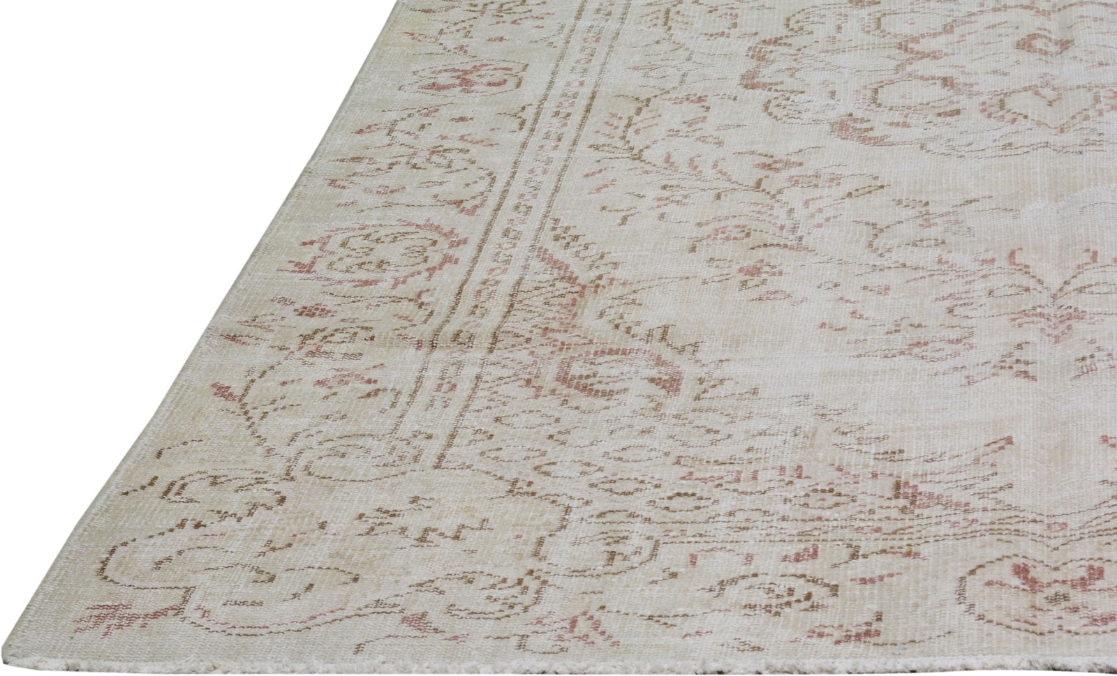 HAND KNOTTED WOOL ANATOLIAN RUG - 5