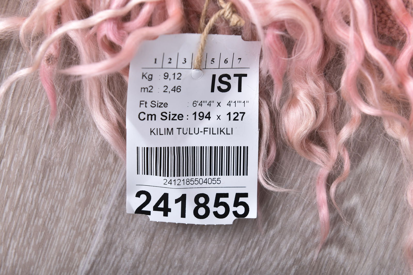 4'1'' x 6'4'' Tulu Filikli Kilim Rug - 241855 - 15