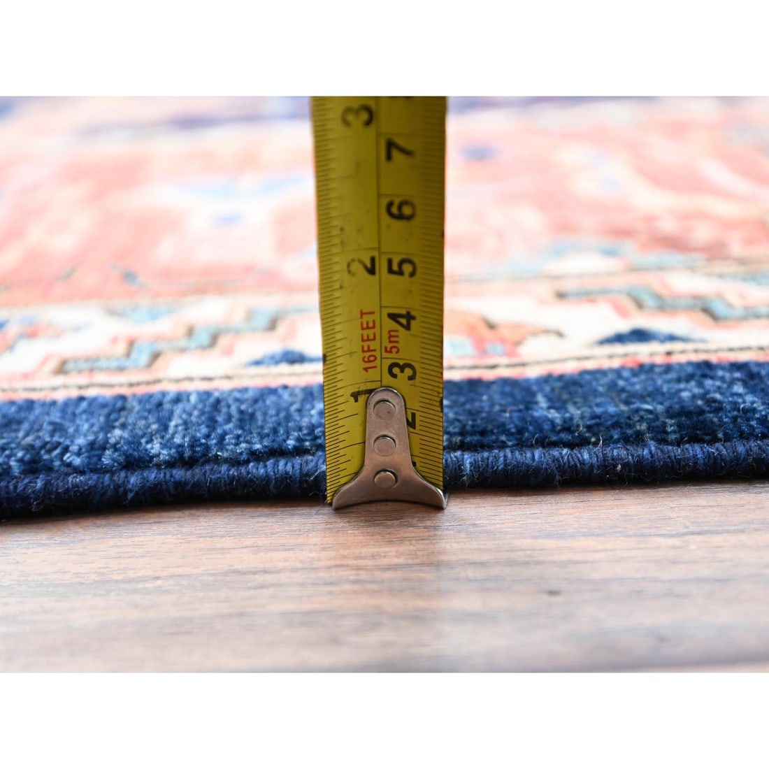 Blue Aryana Bidjar Garus Design Pure Wool Oversized Oriental Rug - 10