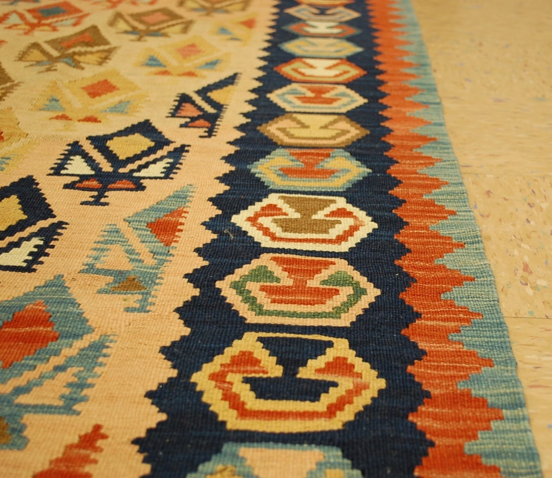 CAUCASIAN KILIM RUG 3.5x6.7 - 9