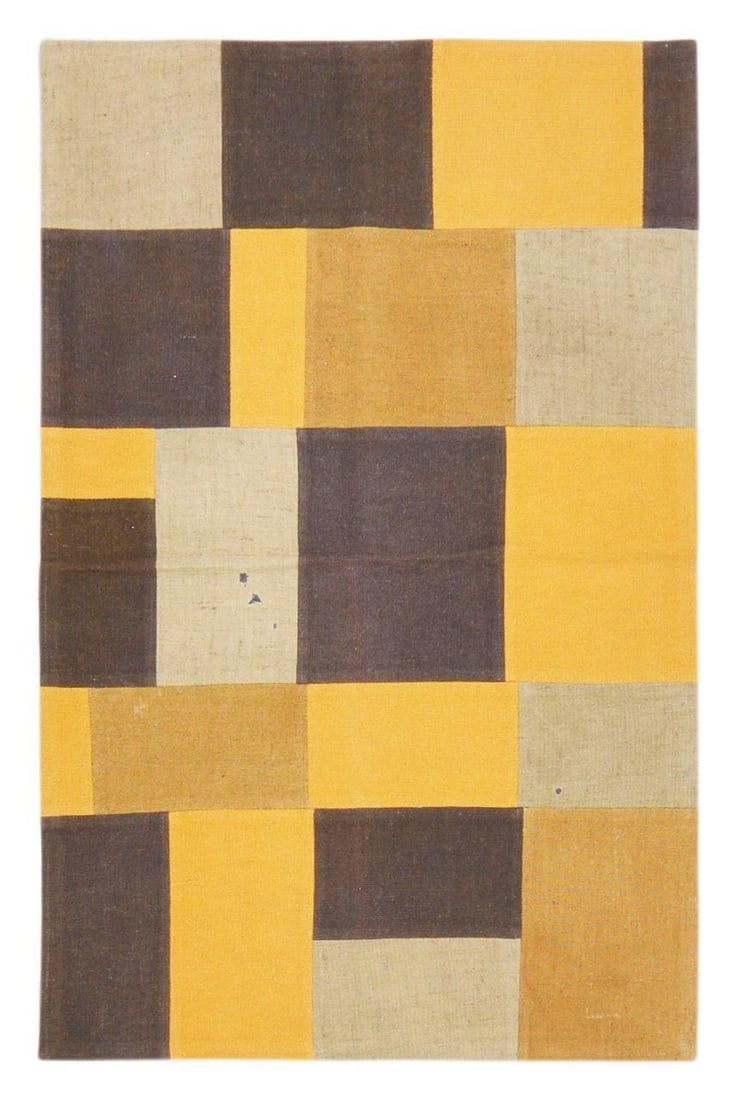 FLATWEAVE WOOL KILIMS RUG: Title:FLATWEAVE WOOL KILIMS RUG Dimensions:3'1X5 Age:VINTAGE Origin:TURKISH Reserve: $750.00 Shipping: Domestic: Shipping rates are determined by destination International: Foreign shipping