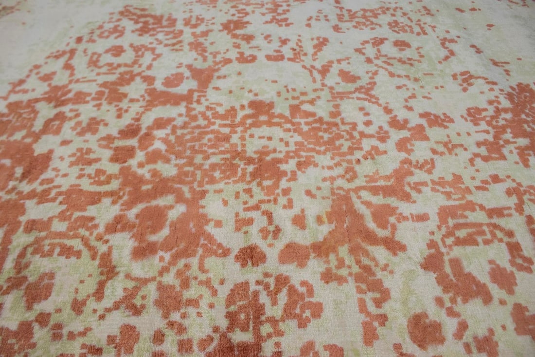 Transitional Floral 6X9 Modern Oriental Rug - 6