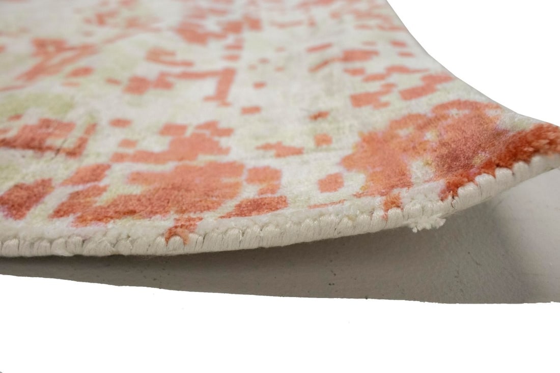 Transitional Floral 6X9 Modern Oriental Rug - 9