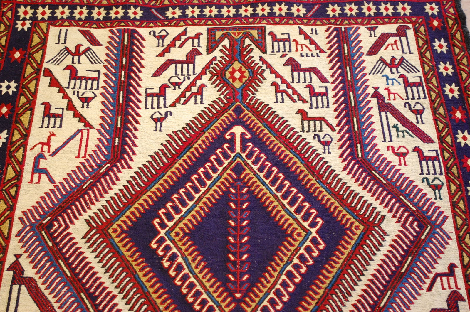 CAUCASIAN SOUMAK KILIM 3.5x8.11 - 5