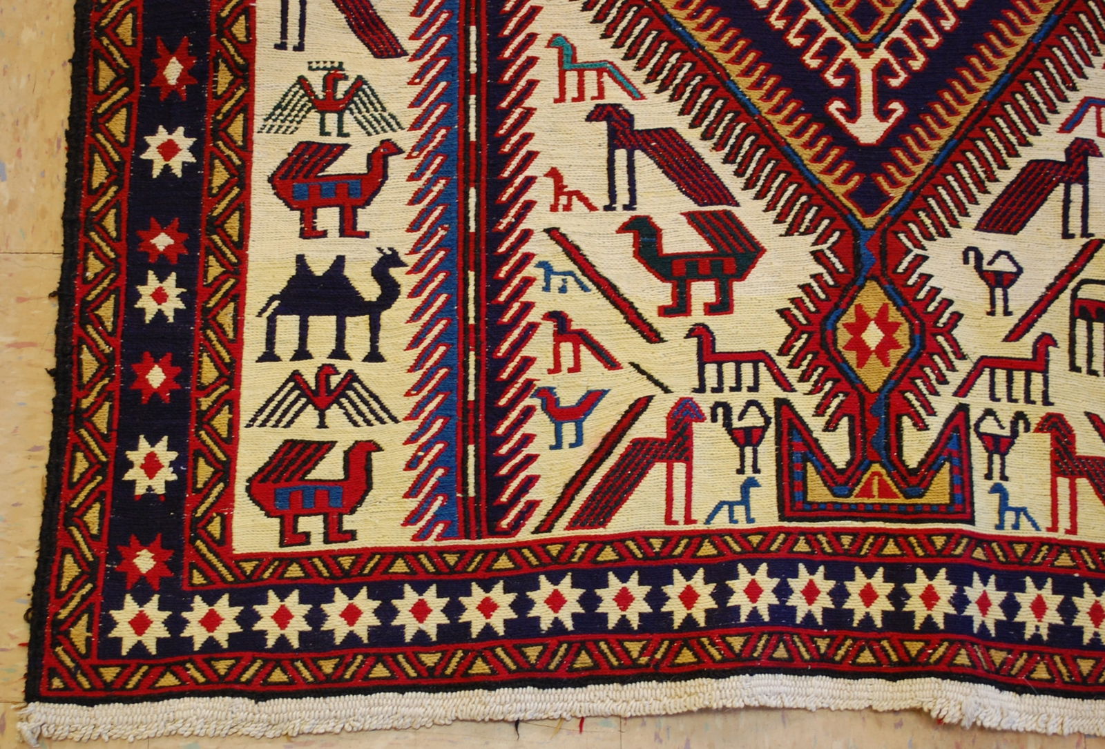 CAUCASIAN SOUMAK KILIM 3.5x8.11 - 6
