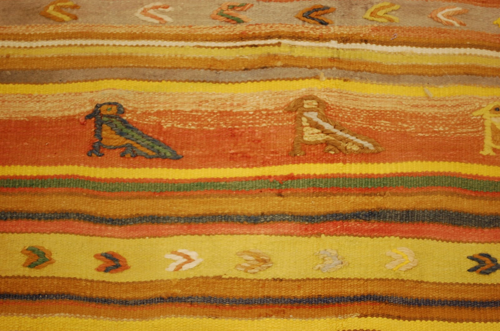 CAUCASIAN SOUMAK KILIM 4.10x6.4 - 7