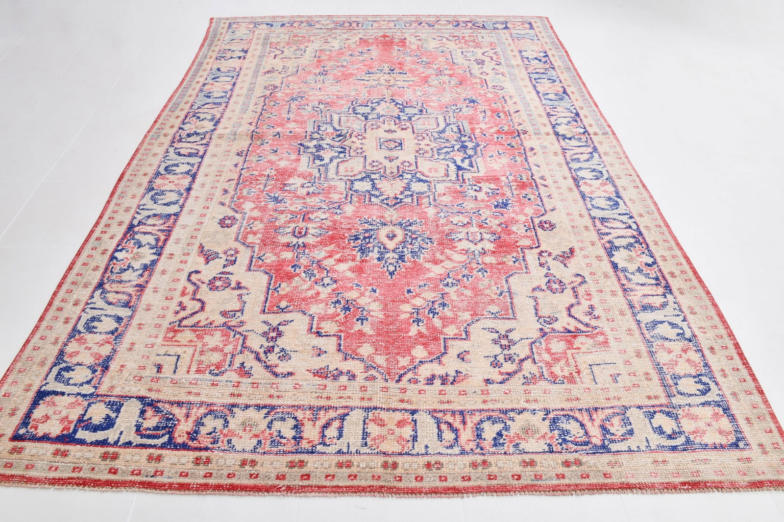 5'8'' x 9'3'' Turkish Handmade Kilim Rug - 20968 - 2