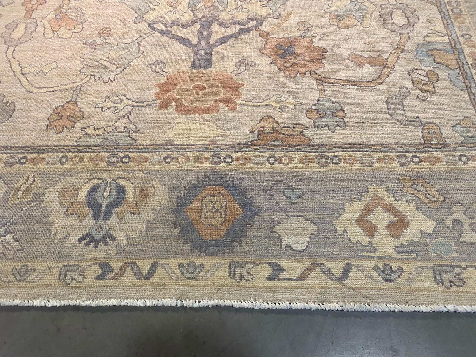 Fabulous Oushak Rug 8'x9'.8" - 3