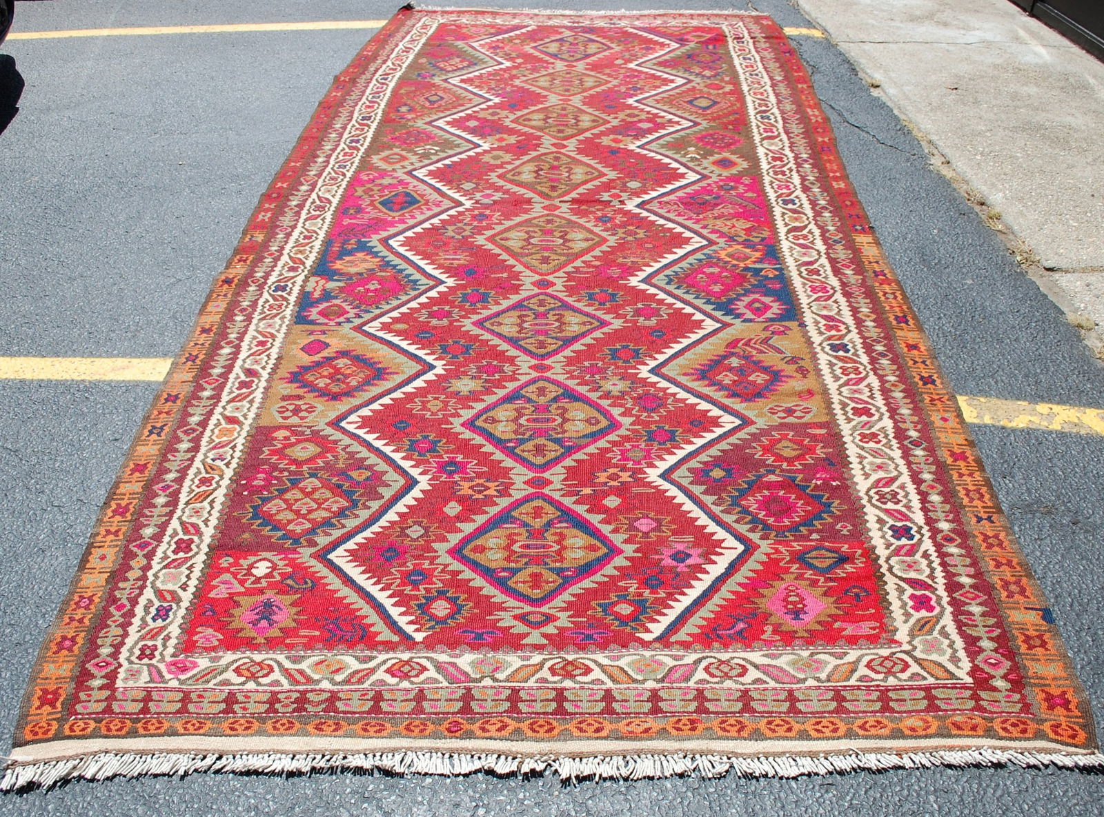 CAUCASIAN KILIM 5.8x12.9 (1 of 12)