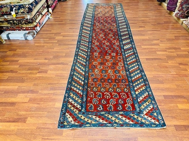 19th C shirvan Caucasian Runner-2618 (1 of 9)
