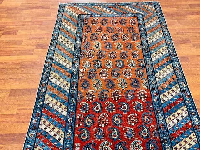 19th C shirvan Caucasian Runner-2618 - 6