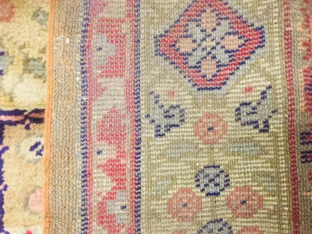 1920 Turkish Ushak Rug, excellent, 8'.3"x11'.4" - 9