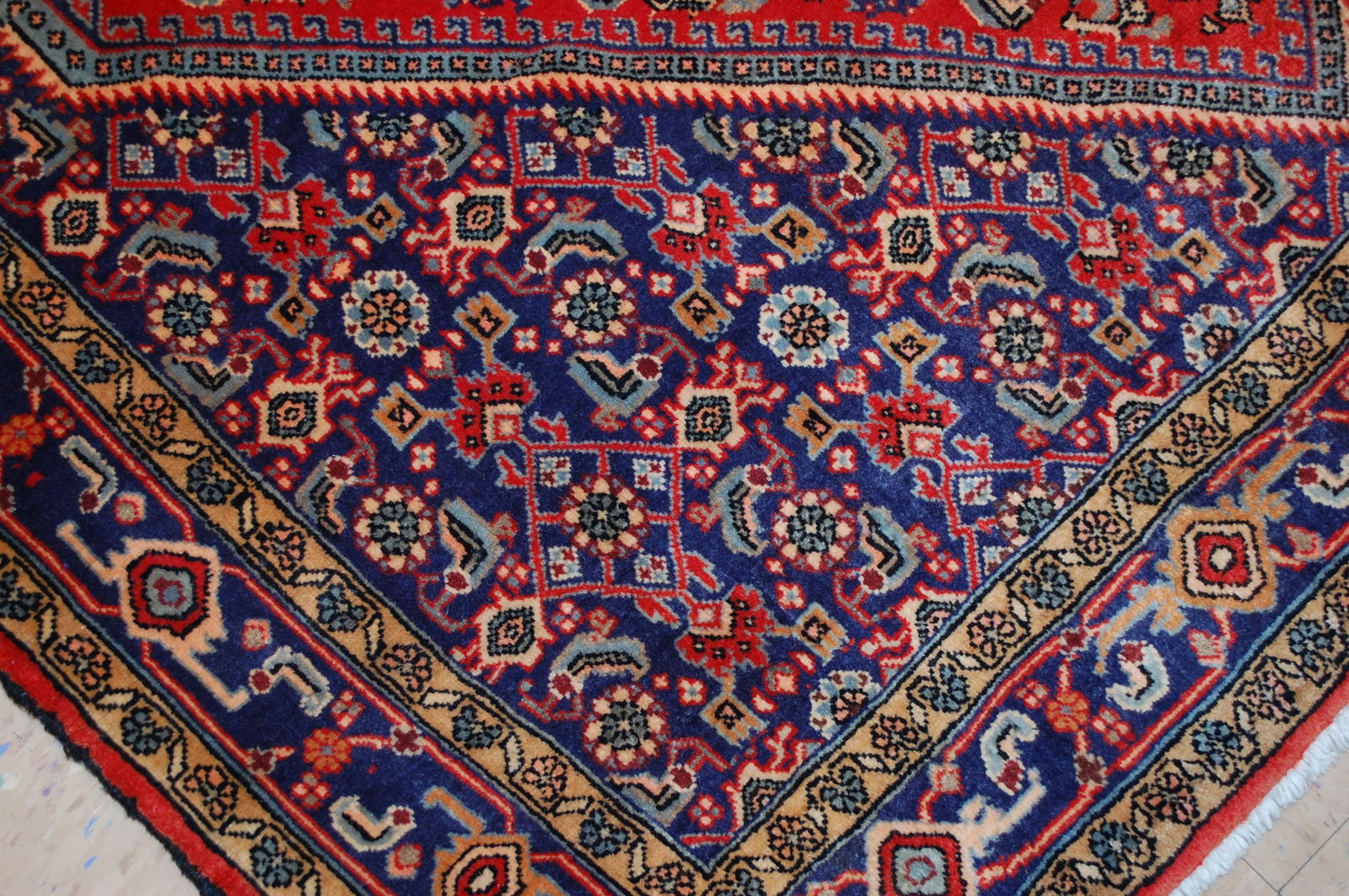 Persian BEJAR RUG 3'10" x 5'8" - 12