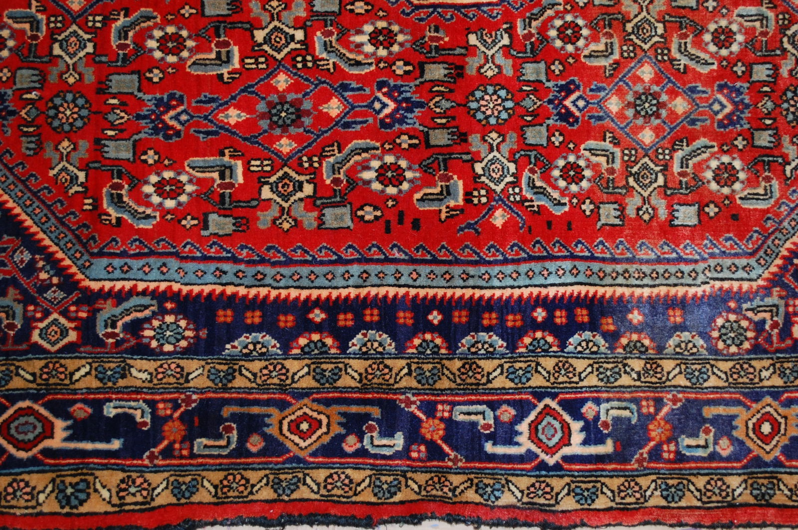 Persian BEJAR RUG 3'10" x 5'8" - 13