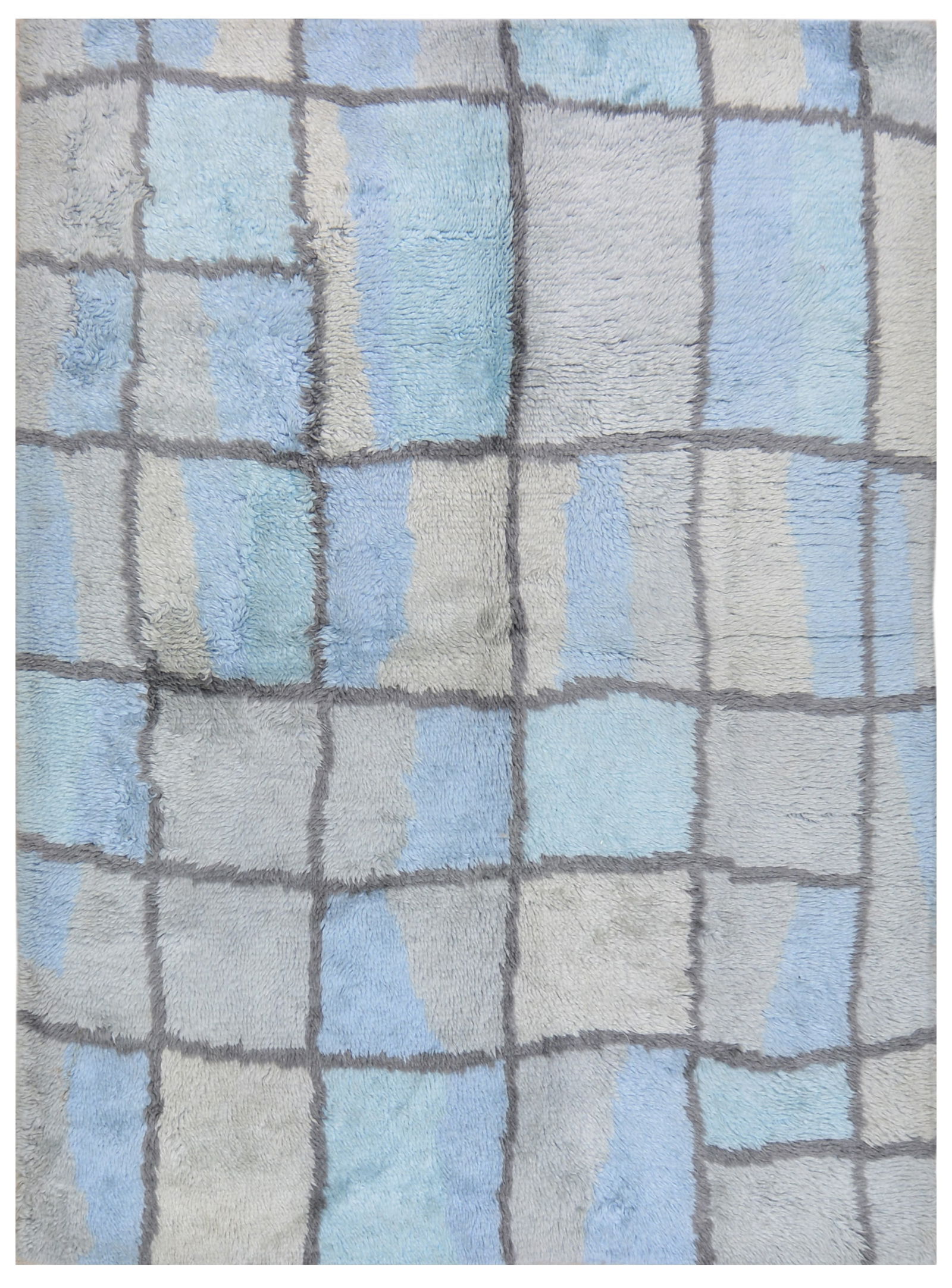 HAND KNOTTED WOOL MOROCCAN RUG (1 of 6)