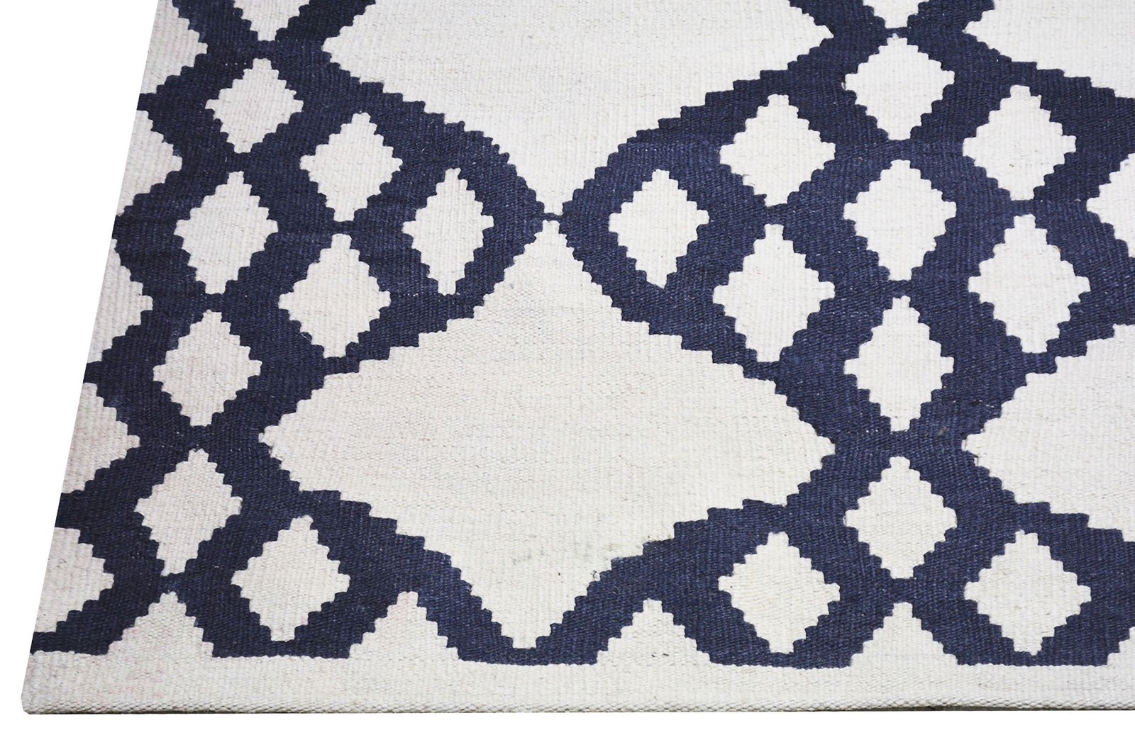 FLATWEAVE WOOL KILIMS RUG - 5