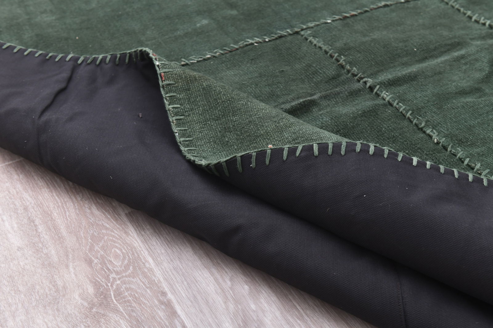 7'0'' x 9'11'' Turkish Hemp Patchwork Rug - 240055 - 13